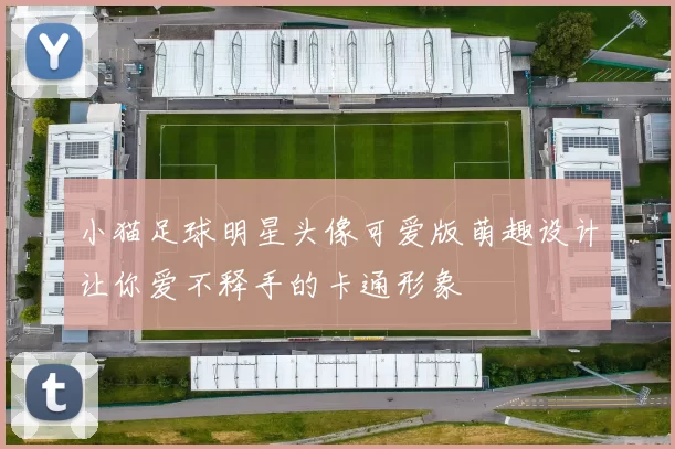 小猫足球明星头像可爱版萌趣设计让你爱不释手的卡通形象