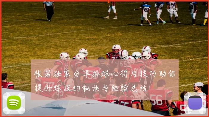 张芳独家分享排球心得与技巧助你提升球技的秘诀与经验总结