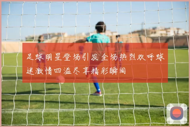 足球明星登场引发全场热烈欢呼球迷激情四溢尽享精彩瞬间