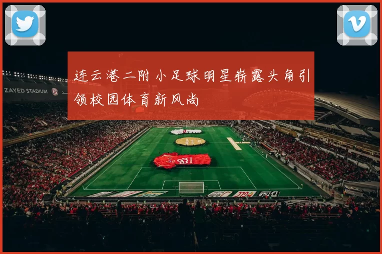 连云港二附小足球明星崭露头角引领校园体育新风尚